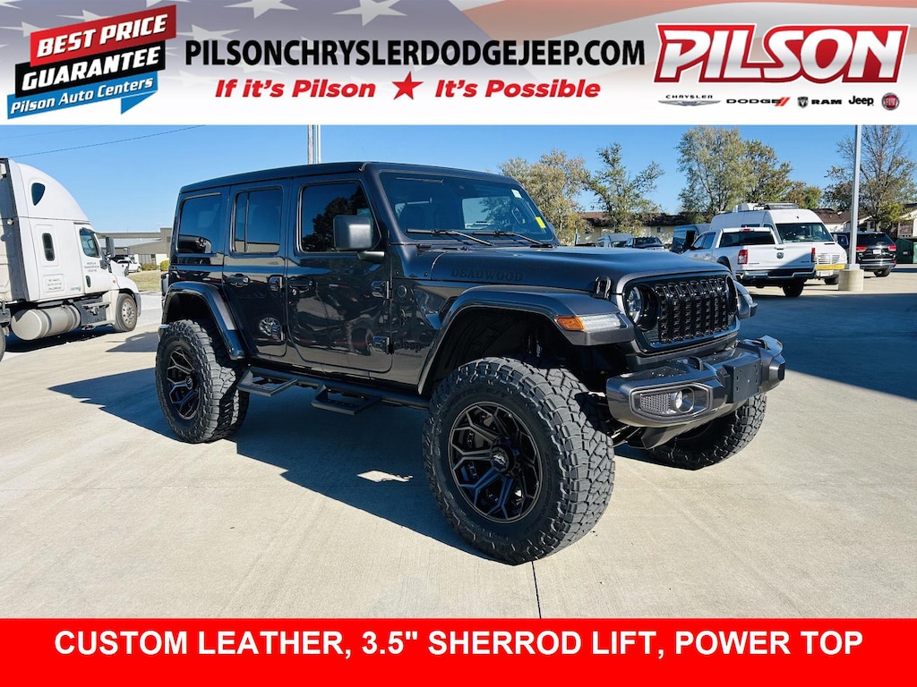 New 2025 Jeep Wrangler Willys Sherrod Deadwood Sport Utility