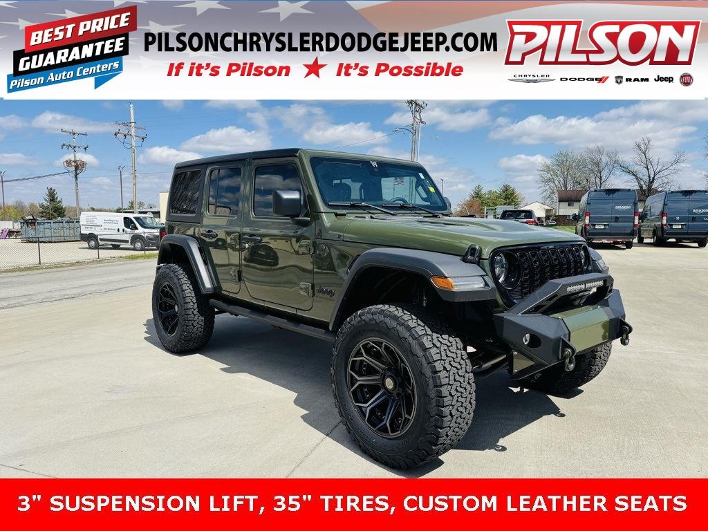 New 2024 Jeep Wrangler Willys Rocky Ridge Sport Utility
