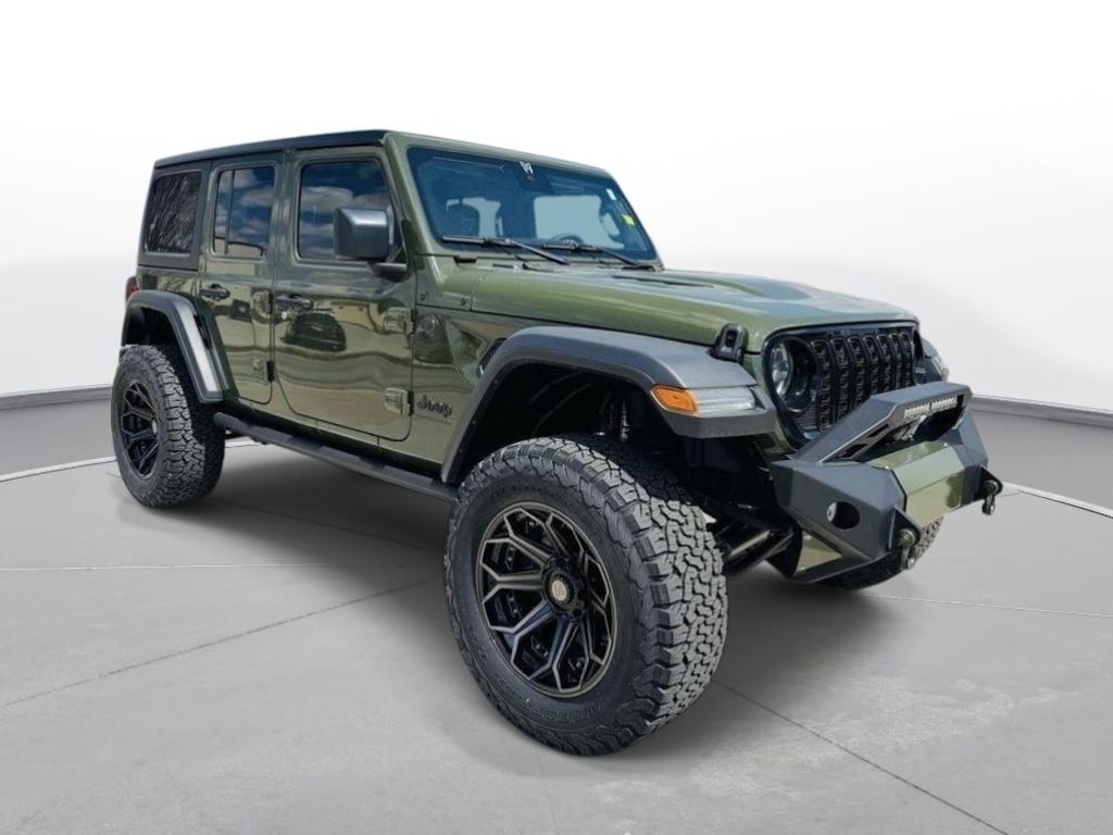 New 2024 Jeep Wrangler Willys Rocky Ridge Sport Utility