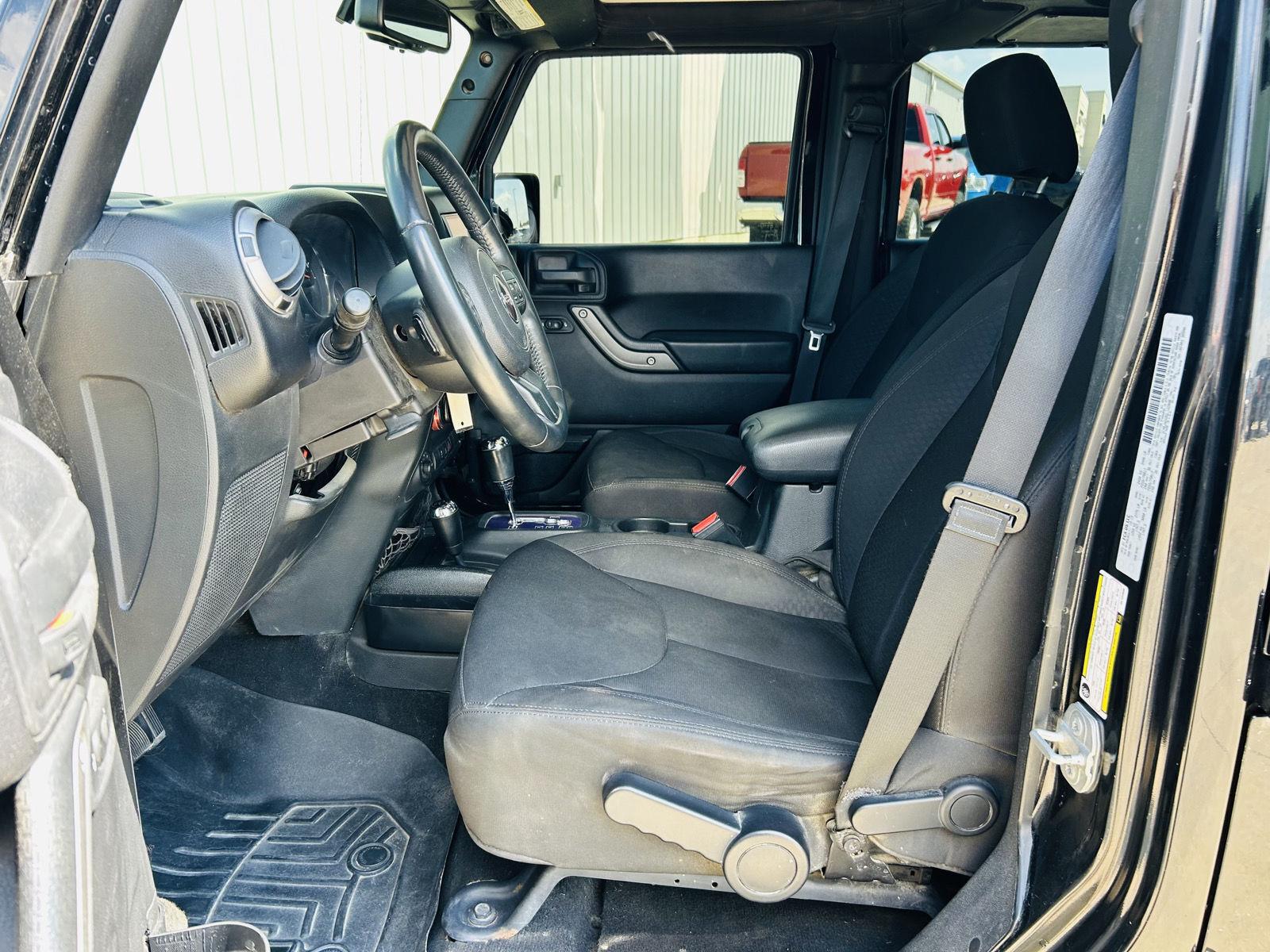 Used 2016 Jeep Wrangler Unlimited Sport S with VIN 1C4BJWDG8GL122808 for sale in Mattoon, IL