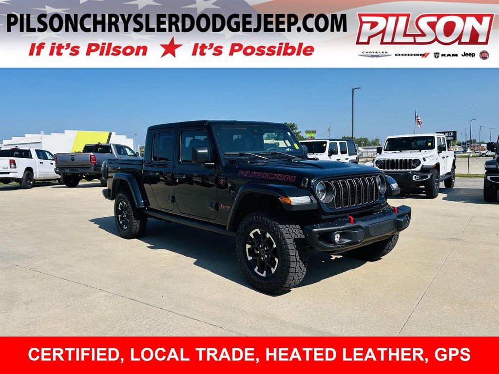 Certified 2024 Jeep Gladiator Rubicon X Truck