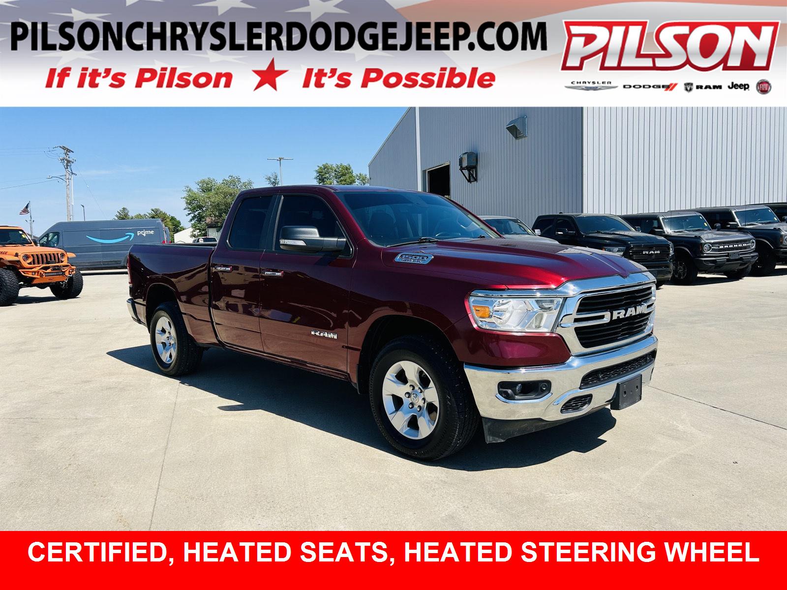 2020 RAM 1500 Big Horn/Lone Star 4x4 Quad Cab 6'4's photo