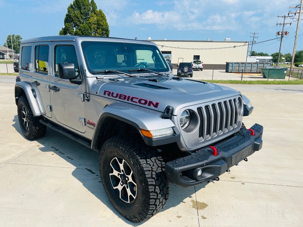 Used 2020 Jeep Wrangler Unlimited Rubicon with VIN 1C4HJXFG4LW239209 for sale in Mattoon, IL