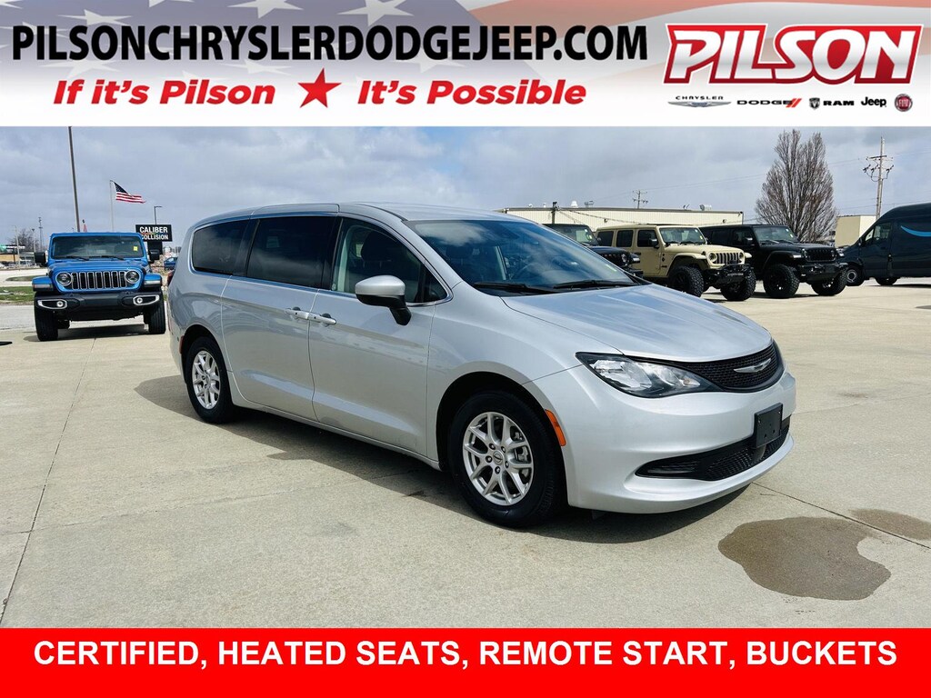 Certified 2023 Chrysler Voyager LX MiniVan
