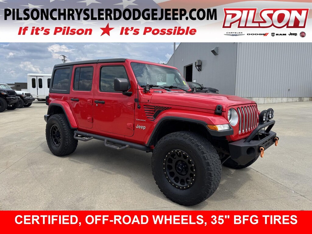 Certified 2019 Jeep Wrangler Unlimited Sahara SUV