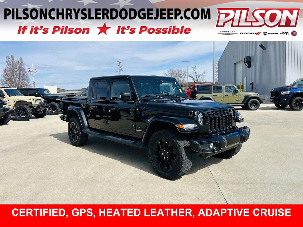 Certified 2022 Jeep Gladiator High Altitude Truck