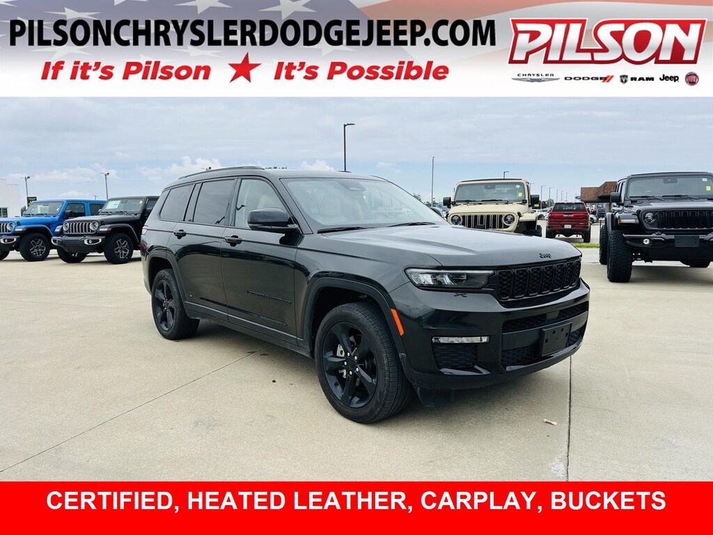 Certified 2022 Jeep Grand Cherokee L Limited SUV