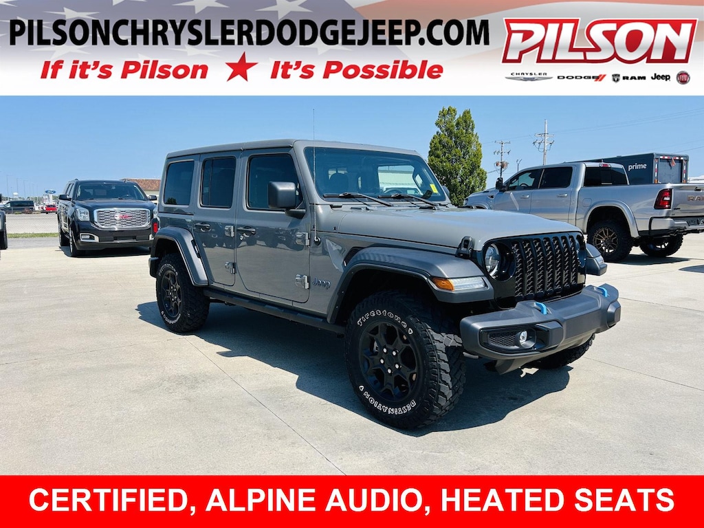 Certified 2023 Jeep Wrangler 4xe Willys SUV