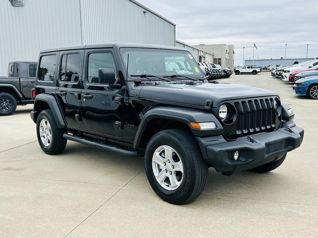 Certified 2022 Jeep Wrangler Unlimited Sport S SUV