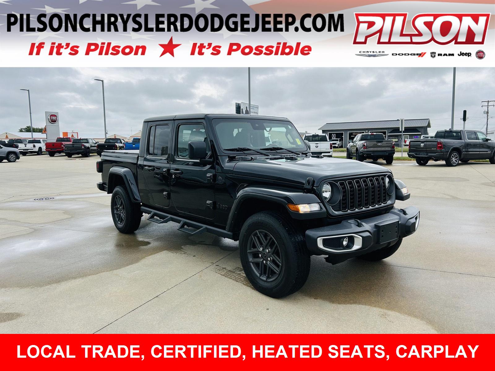 Certified 2024 Jeep Gladiator Sport S Truck