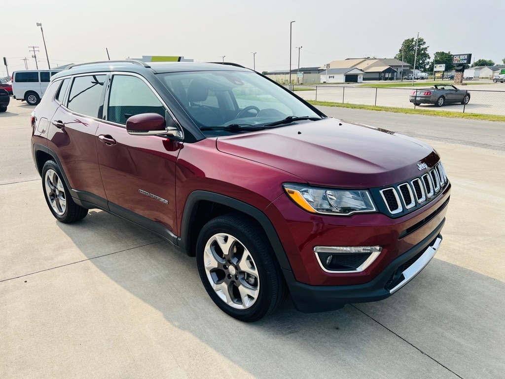 Certified 2021 Jeep Compass Limited with VIN 3C4NJDCB4MT547076 for sale in Mattoon, IL