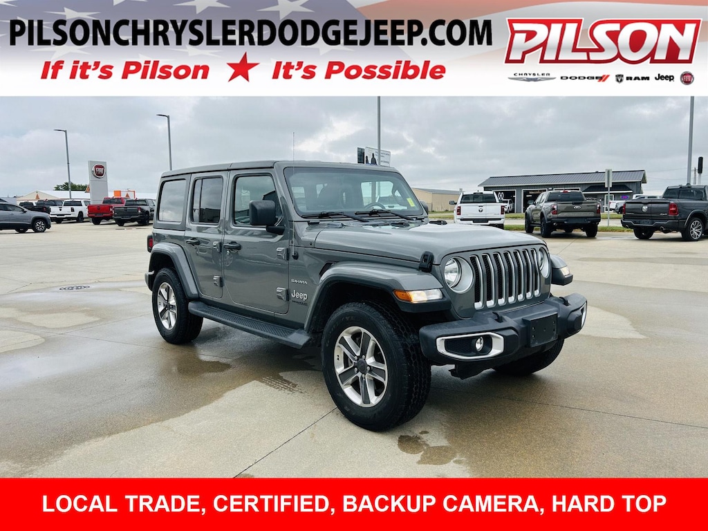 Certified 2021 Jeep Wrangler Unlimited Sahara SUV