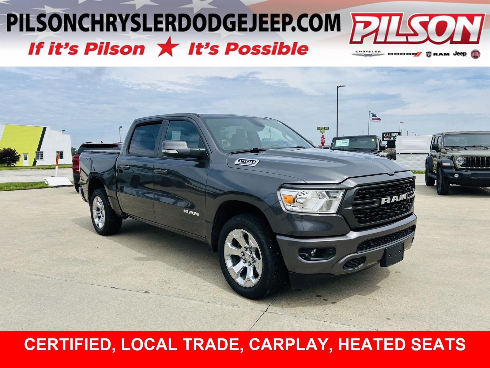 2022 RAM 1500 Big Horn/Lone Star 4x4 Crew Cab 5'7's photo