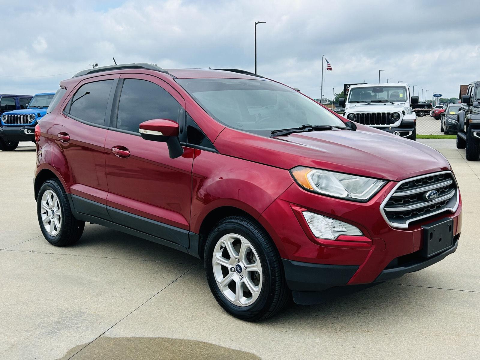 Used 2019 Ford Ecosport SE with VIN MAJ3S2GE1KC305406 for sale in Clinton, IN