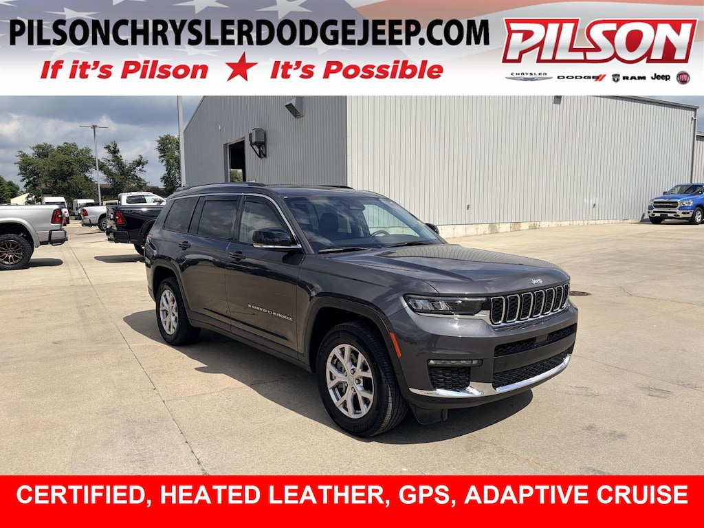 Certified 2022 Jeep Grand Cherokee L Limited SUV