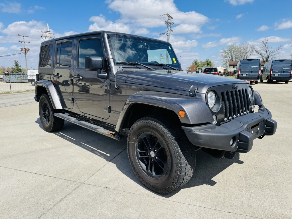 Certified 2017 Jeep Wrangler Unlimited Winter with VIN 1C4BJWEG9HL589607 for sale in Mattoon, IL