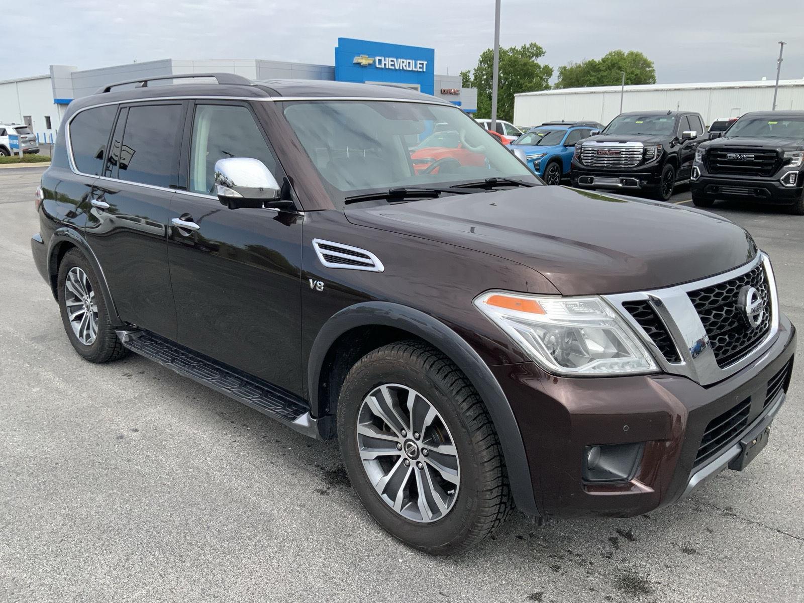 Used 2019 Nissan Armada SL with VIN JN8AY2NC2KX509176 for sale in Charleston, IL