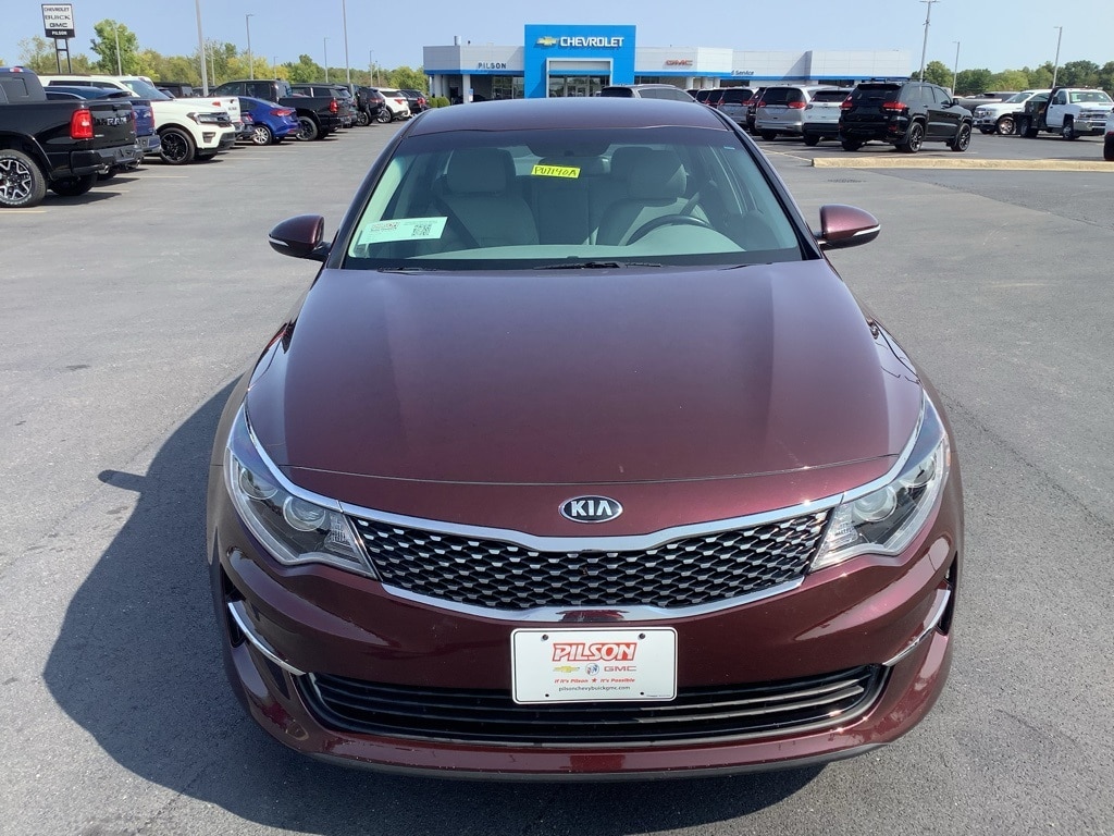 Used 2016 Kia Optima EX with VIN 5XXGU4L37GG082026 for sale in Clinton, IN