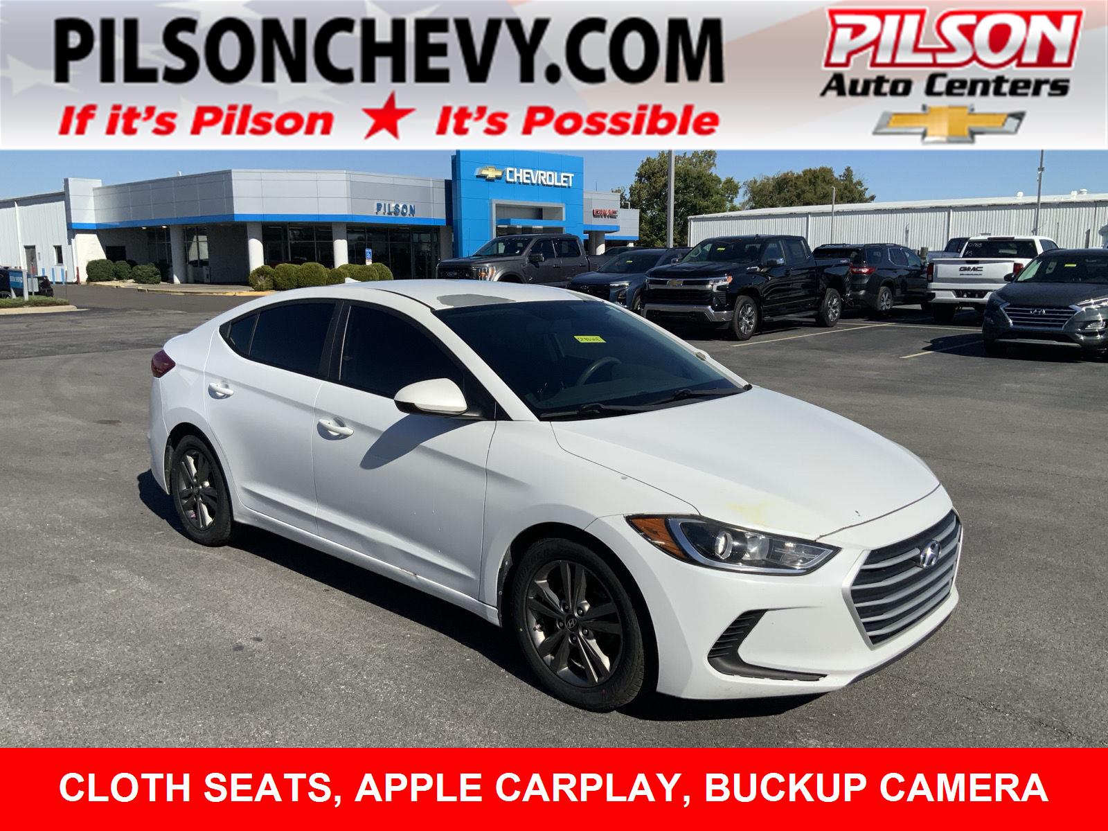 Used 2018 Hyundai Elantra SEL with VIN 5NPD84LF6JH328500 for sale in Mattoon, IL