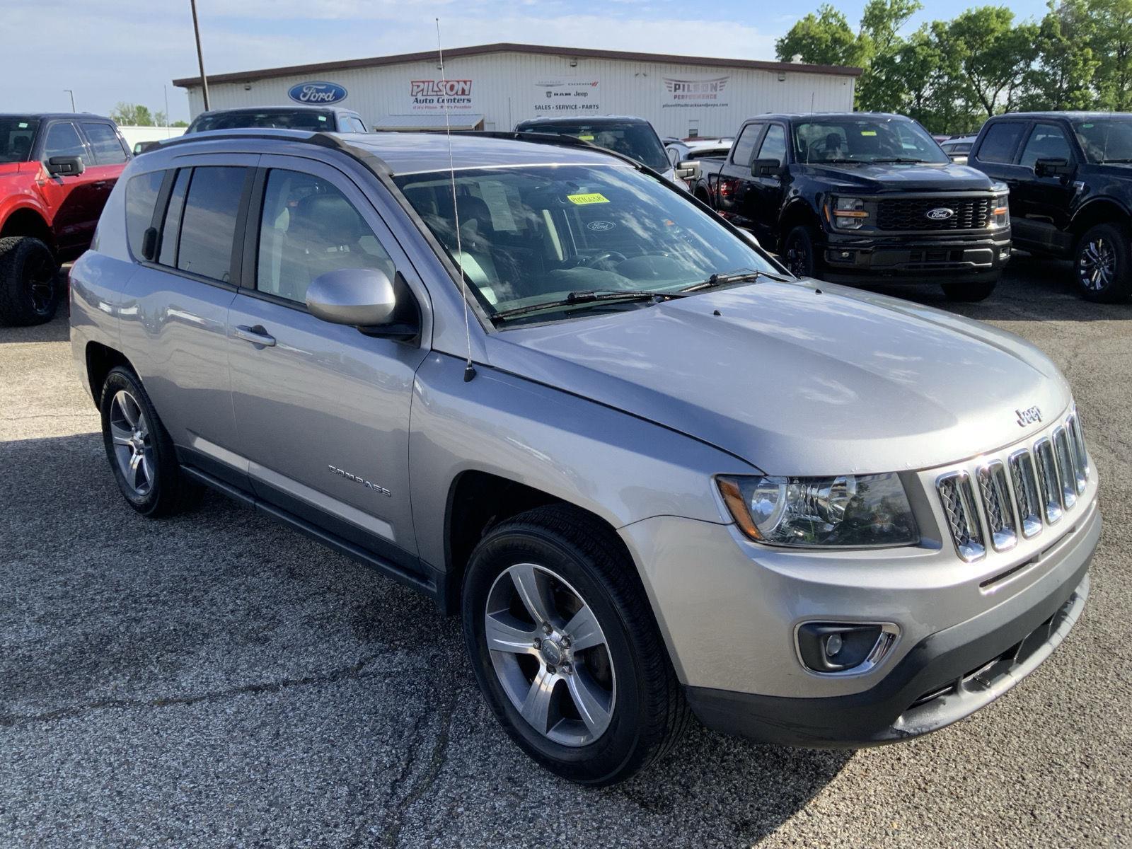 Used 2017 Jeep Compass High Altitude with VIN 1C4NJDEB4HD125270 for sale in Charleston, IL