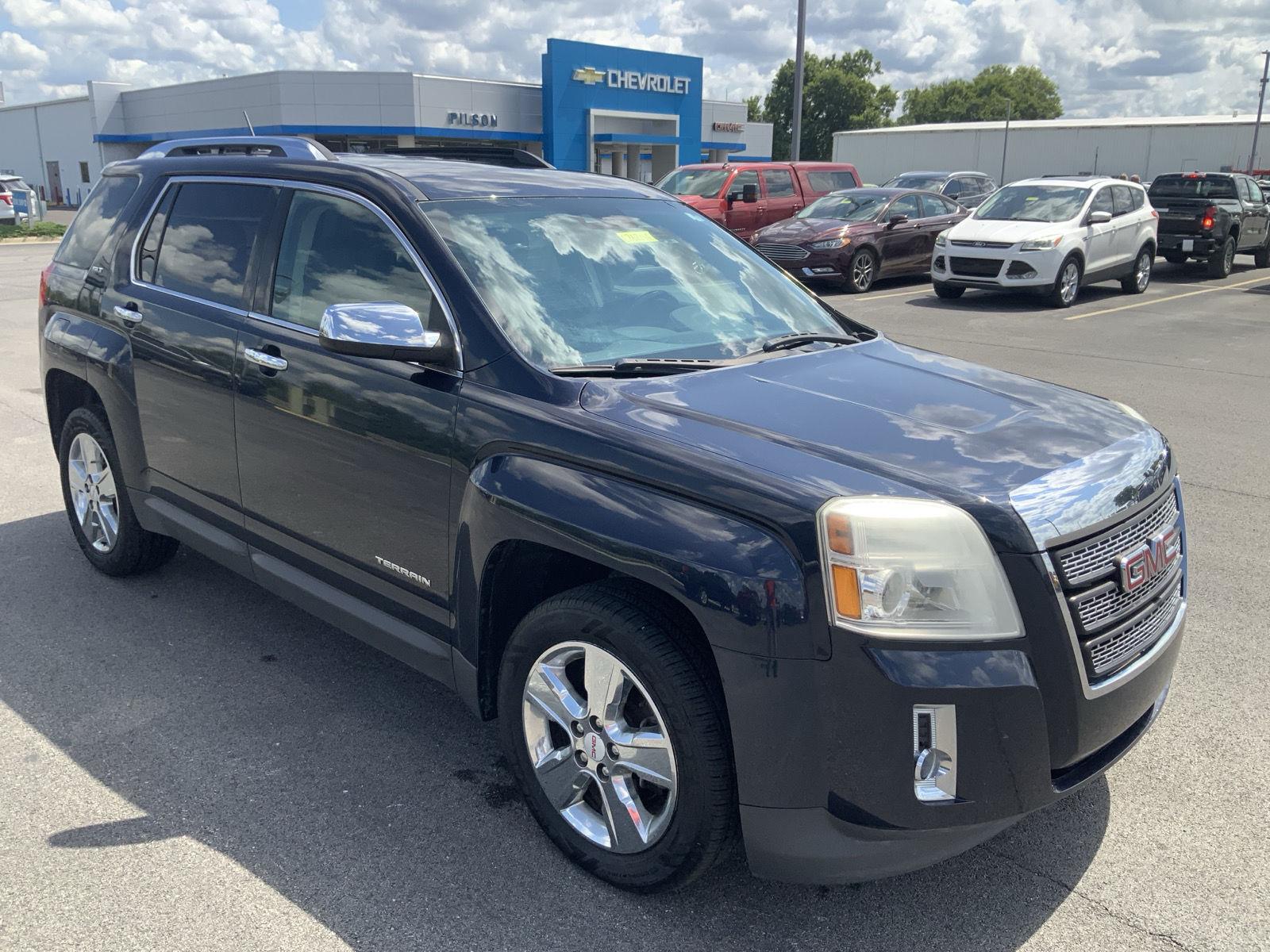 Used 2015 GMC Terrain SLT-2 with VIN 2GKFLYE30F6121232 for sale in Clinton, IN