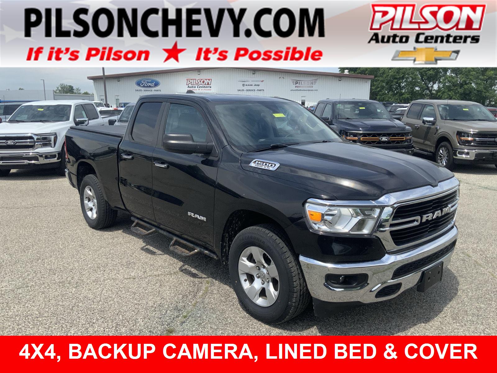 2020 RAM 1500 Big Horn/Lone Star 4x4 Quad Cab 6'4's photo