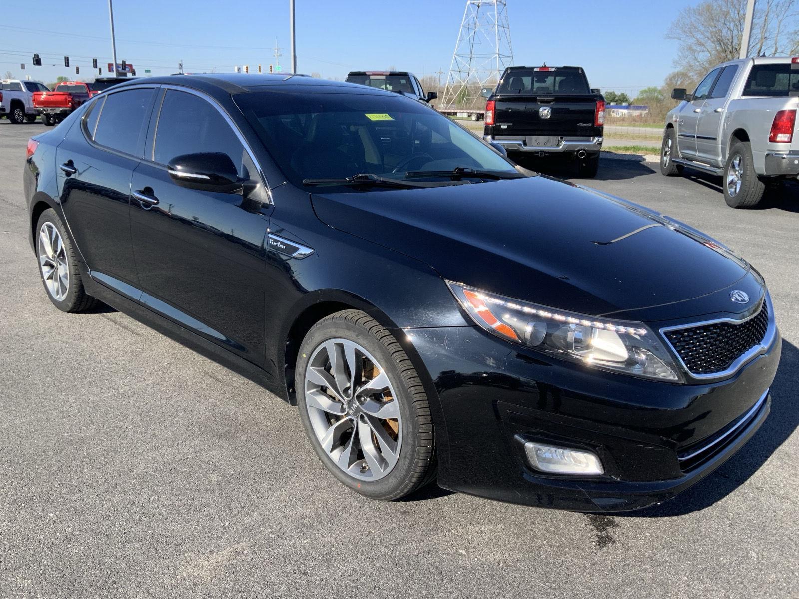 Used 2015 Kia Optima SX with VIN 5XXGR4A68FG387399 for sale in Clinton, IN