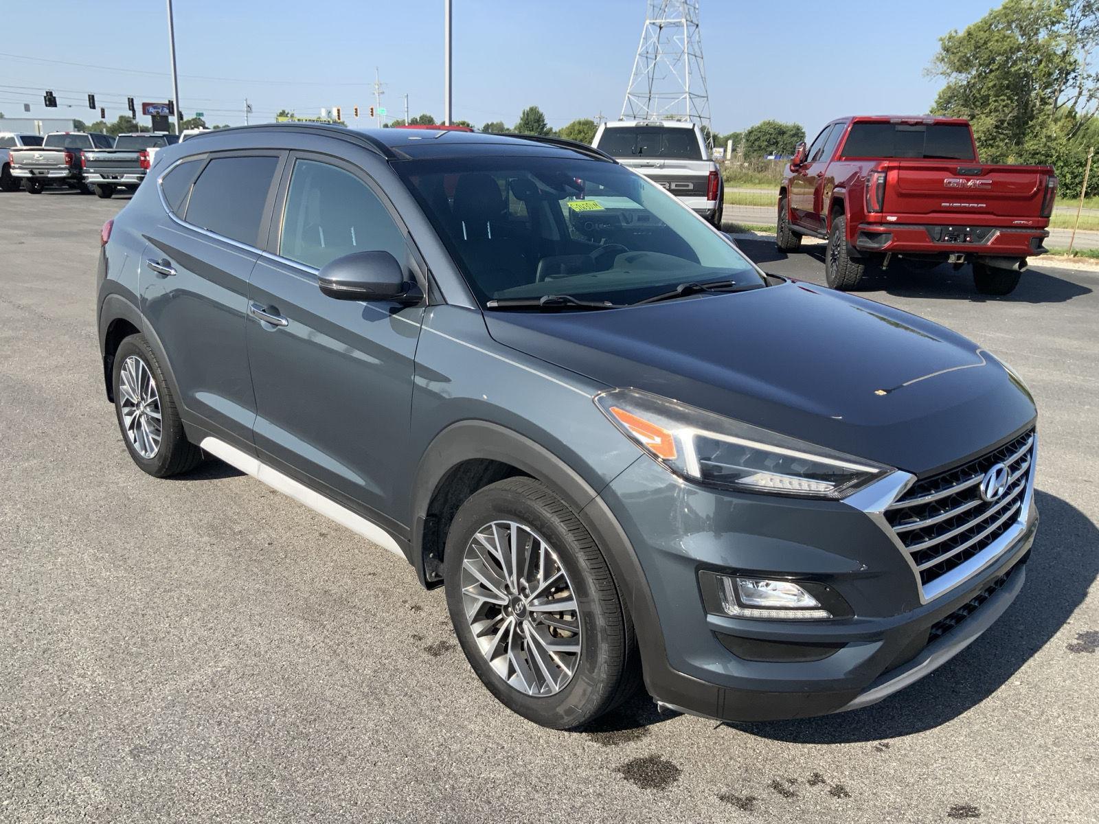 Used 2020 Hyundai Tucson Ultimate with VIN KM8J3CAL5LU151981 for sale in Mattoon, IL