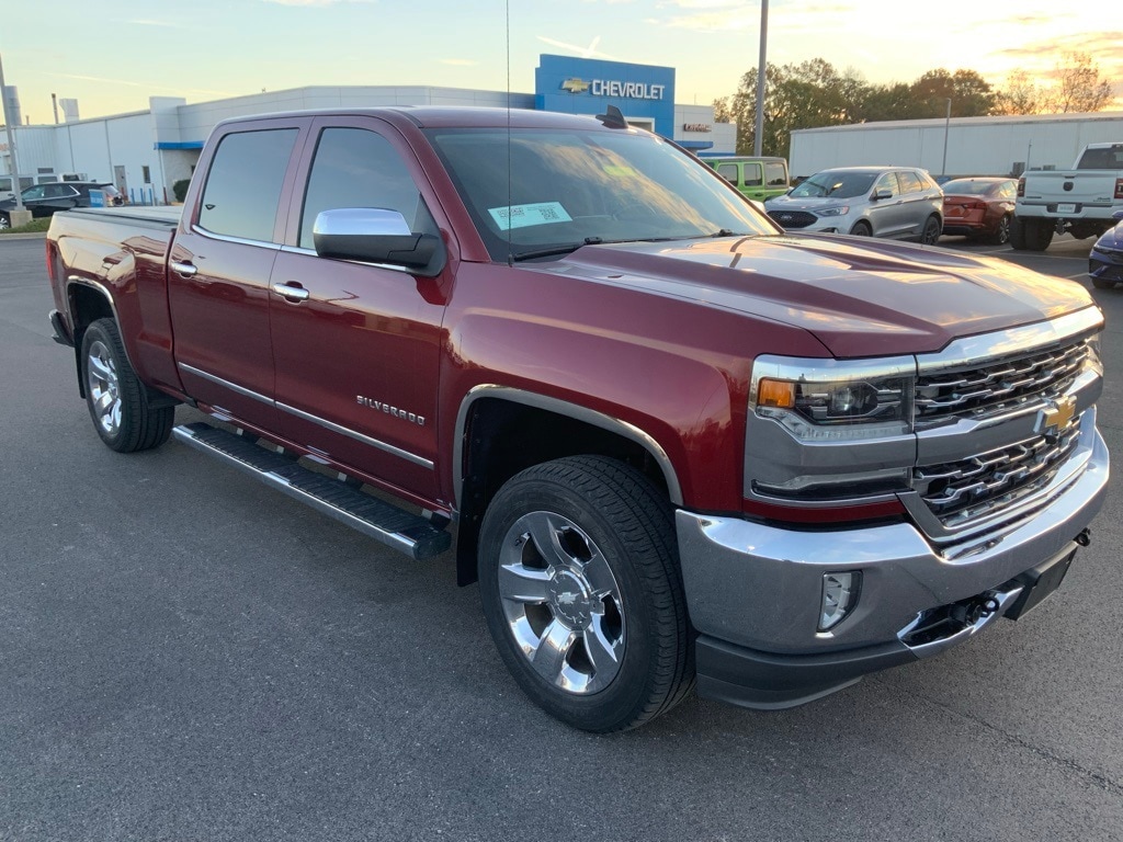 Used 2016 Chevrolet Silverado 1500 LTZ with VIN 3GCUKSEC6GG299638 for sale in Clinton, IN
