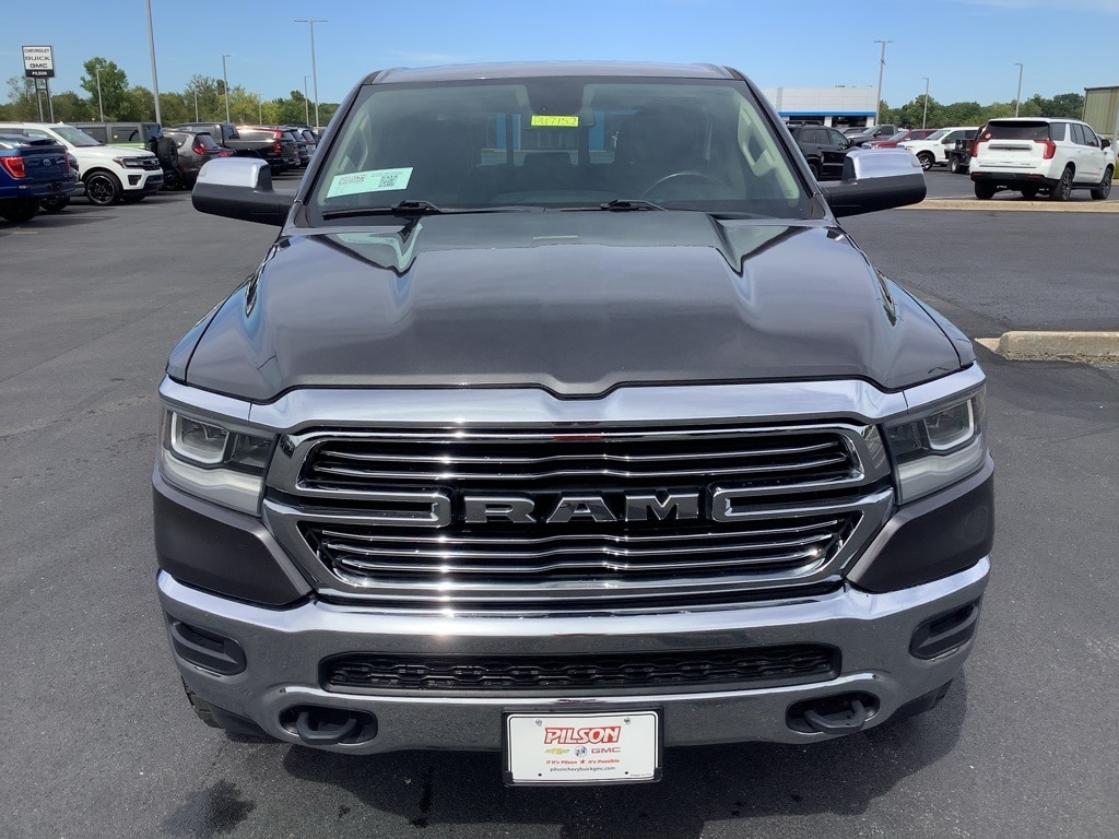 Used 2019 RAM Ram 1500 Pickup Laramie with VIN 1C6SRFJT4KN526400 for sale in Clinton, IN