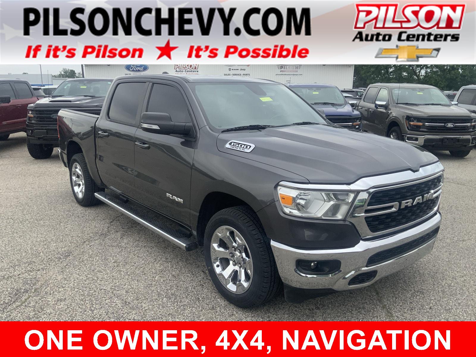 2022 RAM 1500 Big Horn/Lone Star 4x4 Crew Cab 5'7's photo