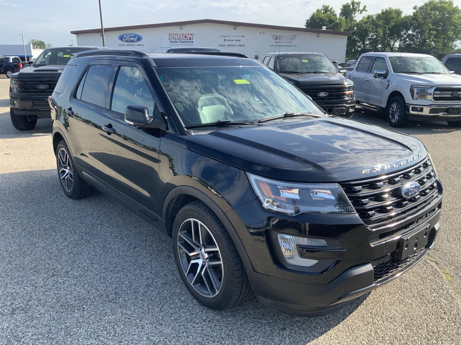 Used 2016 Ford Explorer Sport with VIN 1FM5K8GT3GGD02572 for sale in Charleston, IL