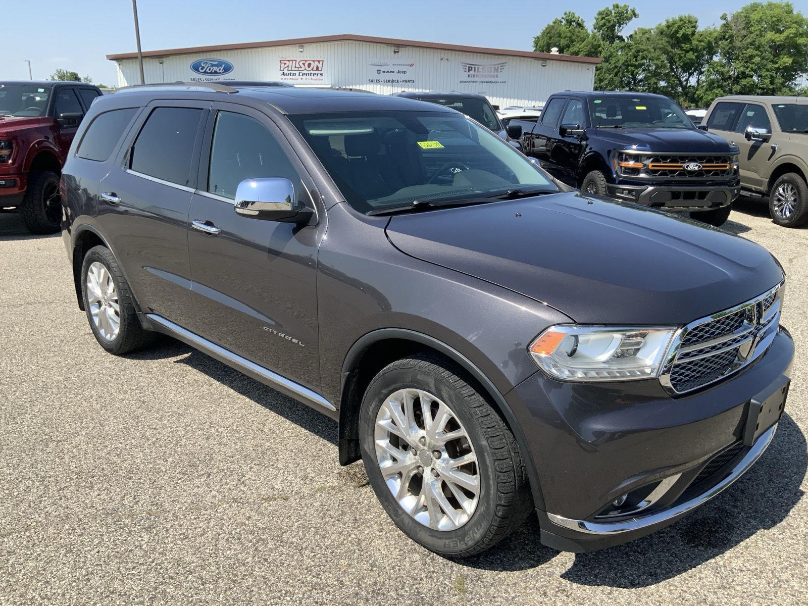Used 2015 Dodge Durango Citadel with VIN 1C4RDJEG2FC908335 for sale in Charleston, IL