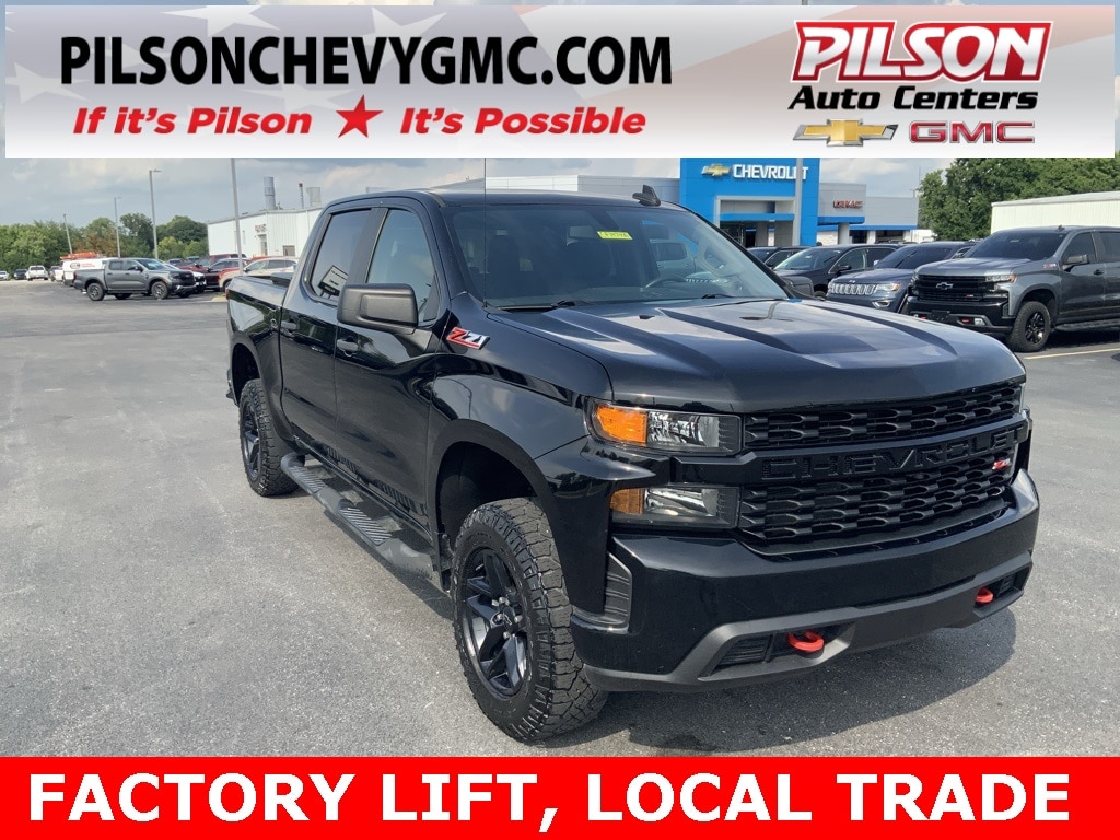 Used 2020 Chevrolet Silverado 1500 Custom Trail Boss Truck Crew Cab