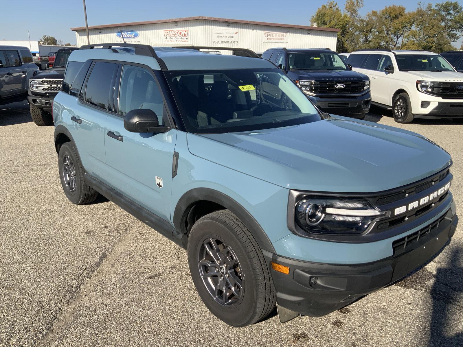 Used 2021 Ford Bronco Sport Big Bend with VIN 3FMCR9B65MRB21987 for sale in Clinton, IN