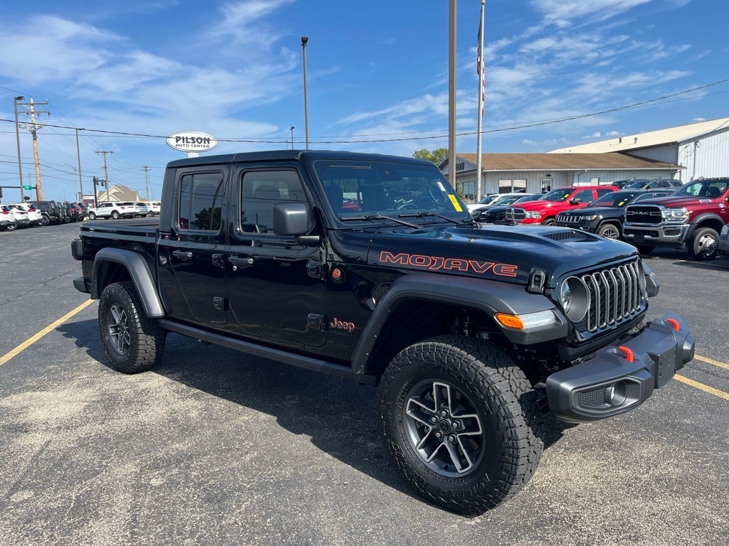 Certified 2024 Jeep Gladiator Mojave with VIN 1C6JJTEG9RL106460 for sale in Charleston, IL