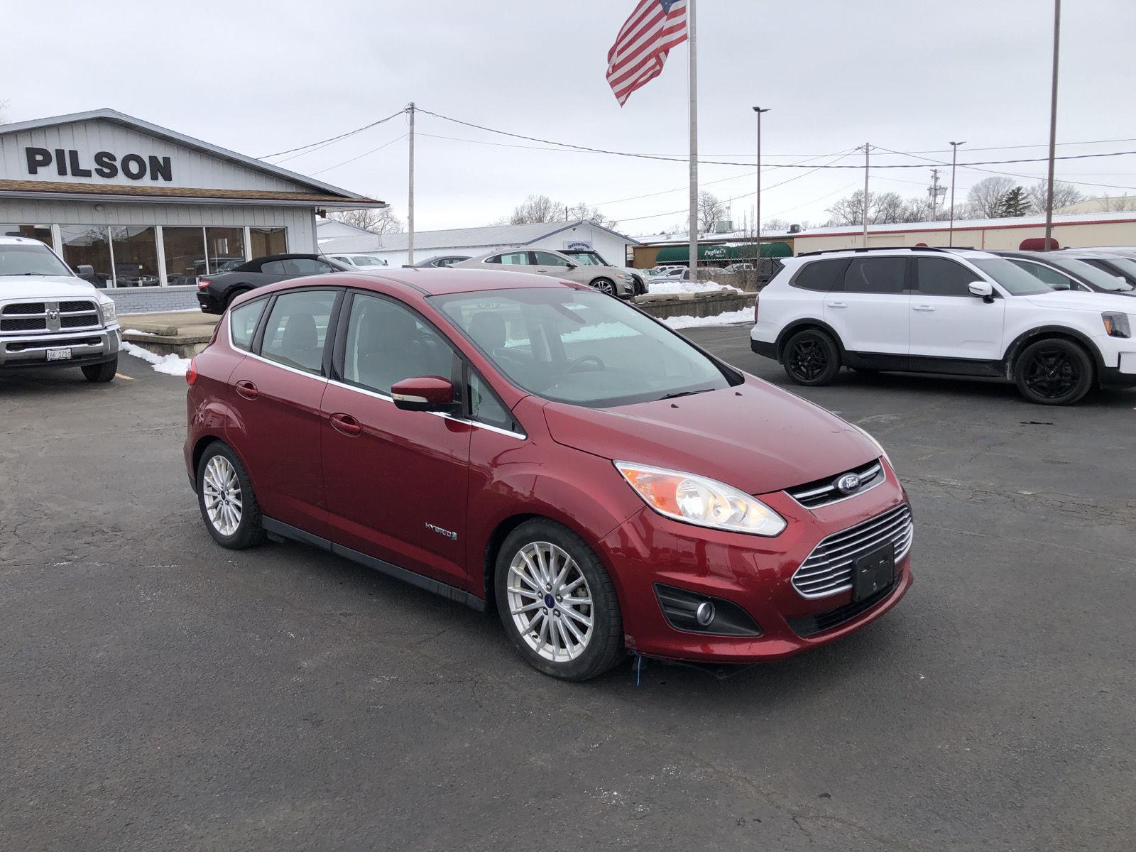 Used 2014 Ford C-Max SEL with VIN 1FADP5BU4EL512687 for sale in Charleston, IL