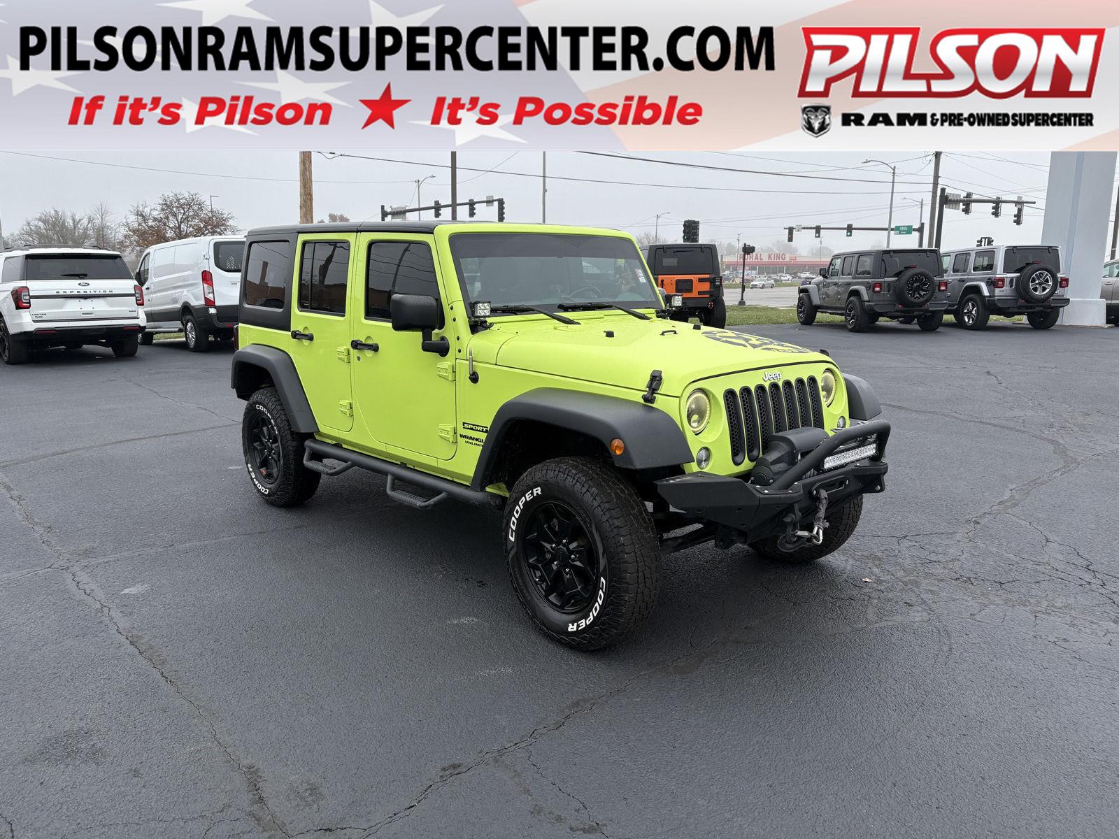 2017 Jeep Wrangler Unlimited Sport