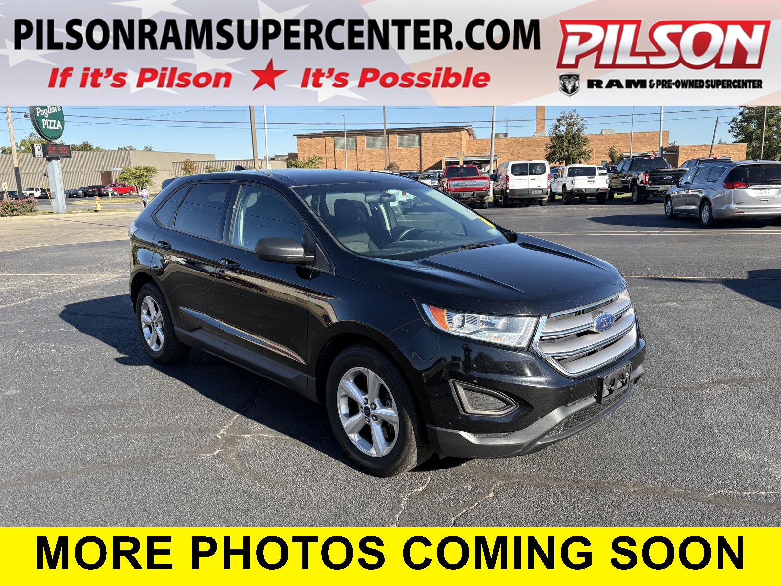 Used 2016 Ford Edge SE with VIN 2FMPK4G93GBB43498 for sale in Charleston, IL