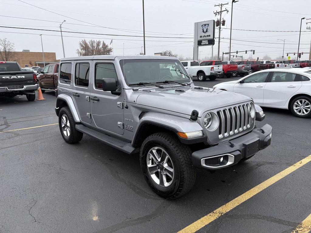 Used 2021 Jeep Wrangler Unlimited Sahara SUV