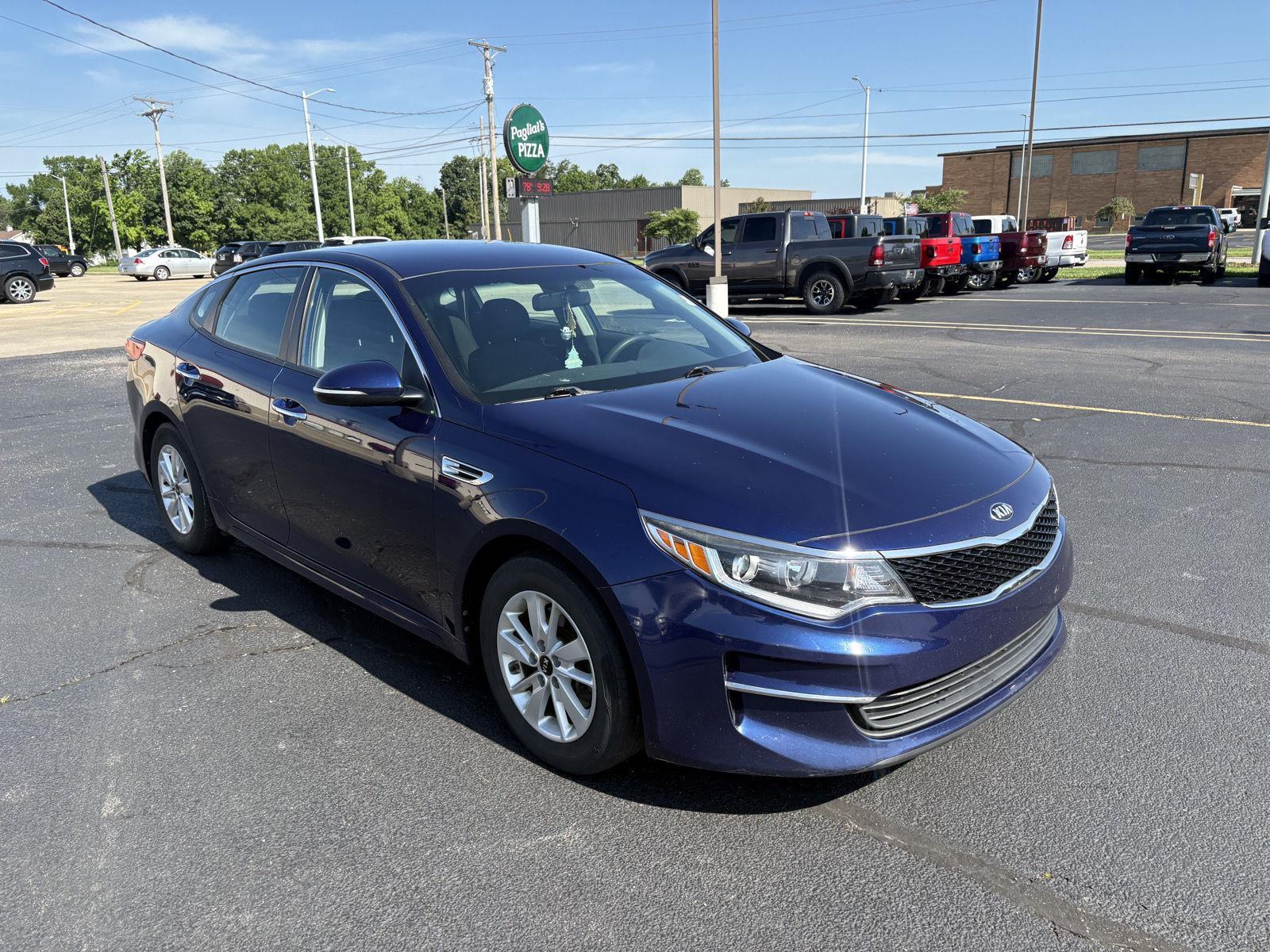 Used 2017 Kia Optima LX with VIN 5XXGT4L34HG170469 for sale in Charleston, IL