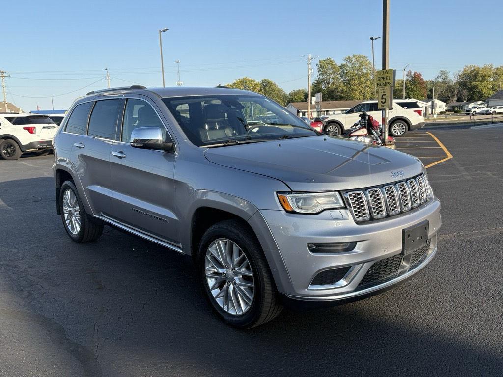 Used 2018 Jeep Grand Cherokee Summit with VIN 1C4RJFJG7JC418638 for sale in Charleston, IL
