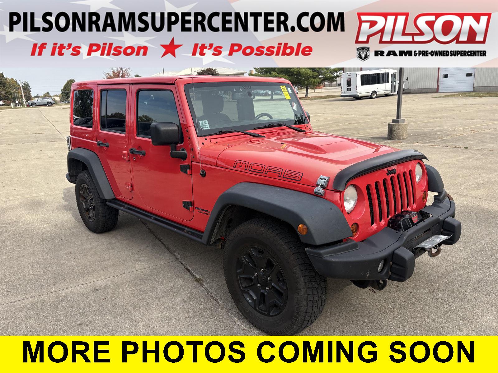 2013 Jeep Wrangler Unlimited Moab