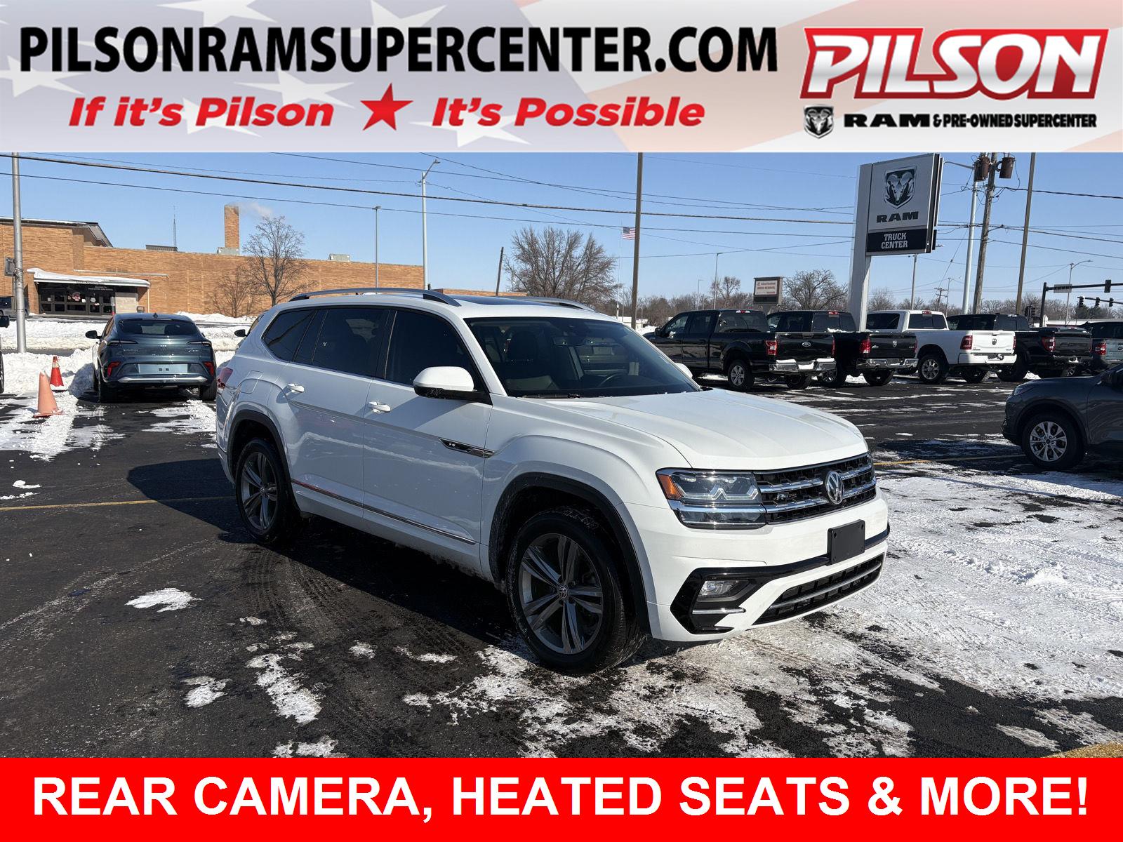 2019 Volkswagen Atlas SE R-Line w/Tech