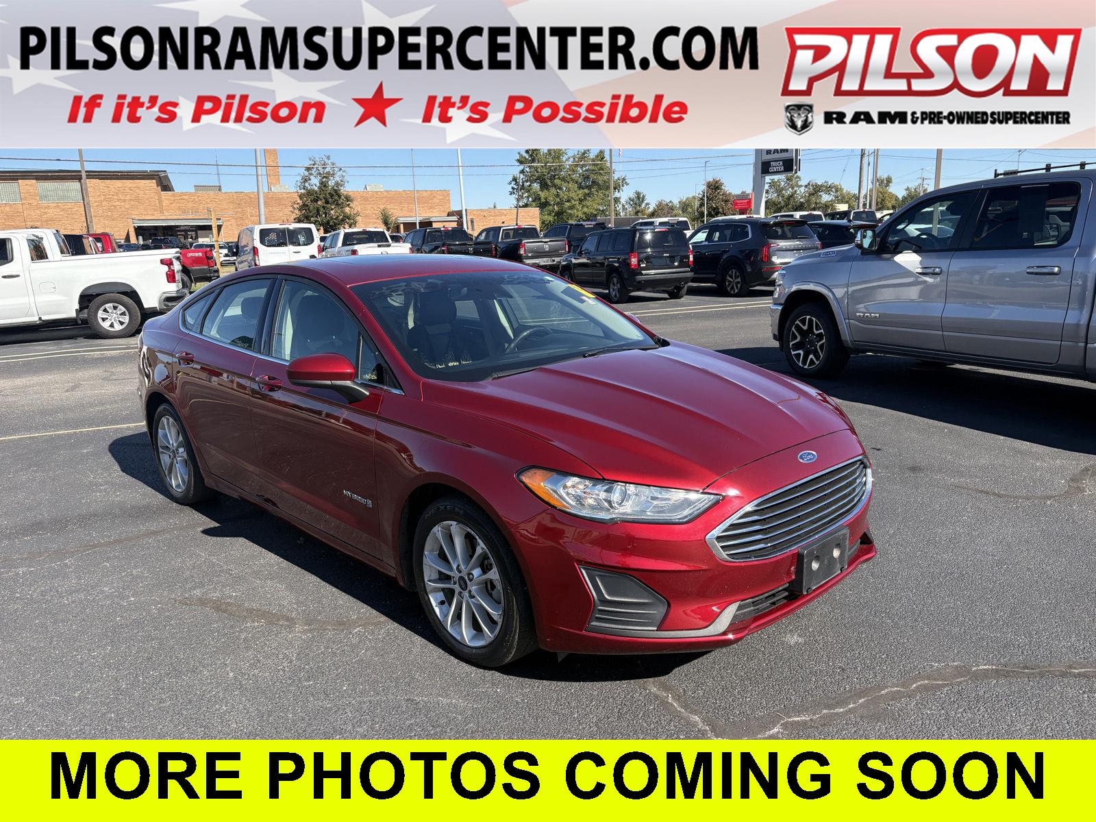 2019 Ford Fusion Hybrid SE