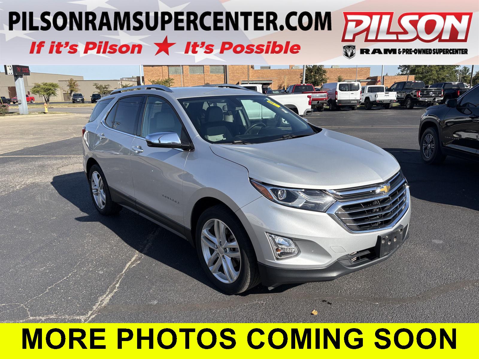 Used 2019 Chevrolet Equinox Premier with VIN 2GNAXPEXXK6290005 for sale in Charleston, IL