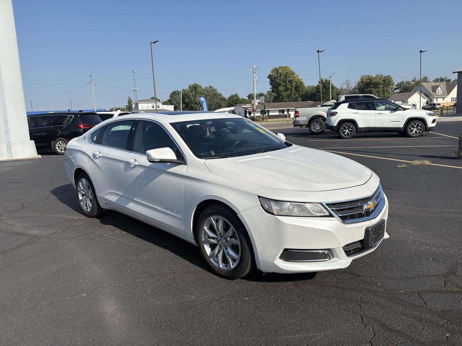 Used 2016 Chevrolet Impala 2LT with VIN 2G1115S30G9155596 for sale in Charleston, IL