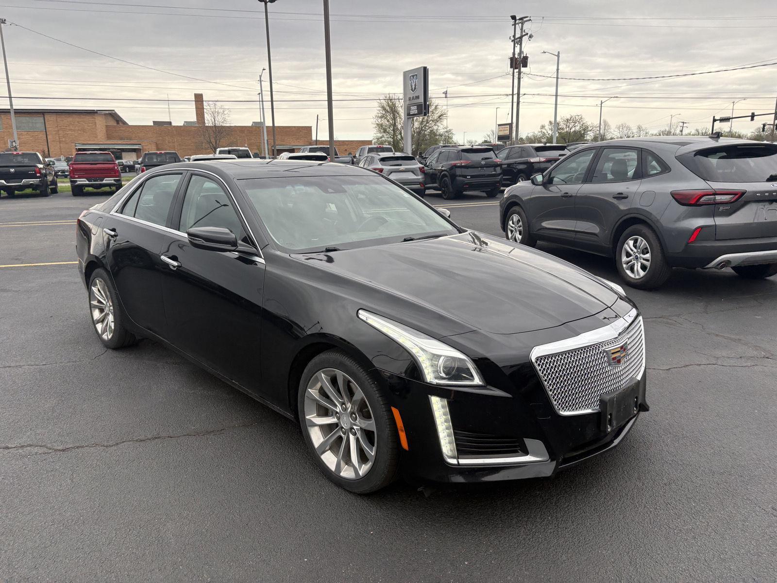 Used 2018 Cadillac CTS Sedan Luxury with VIN 1G6AX5SXXJ0133280 for sale in Charleston, IL