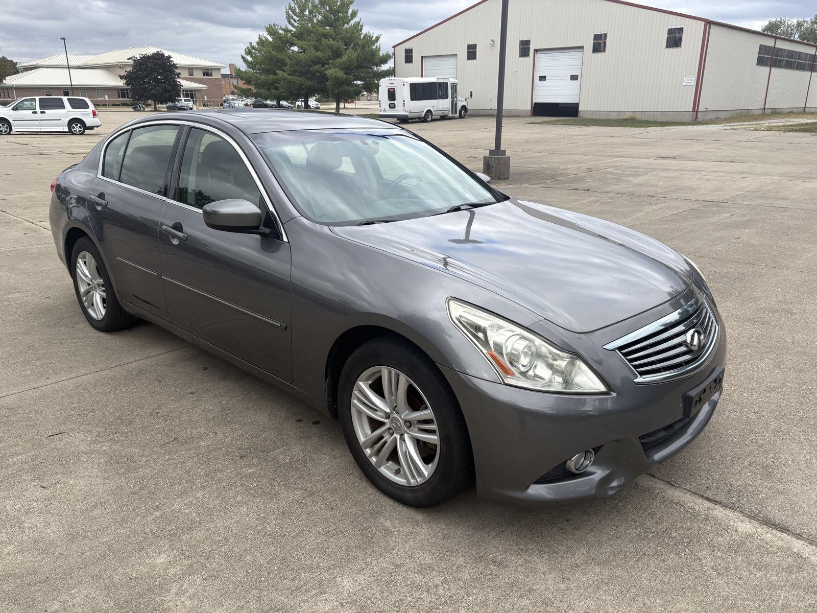Used 2012 INFINITI G Sedan 37x with VIN JN1CV6AR5CM676779 for sale in Charleston, IL