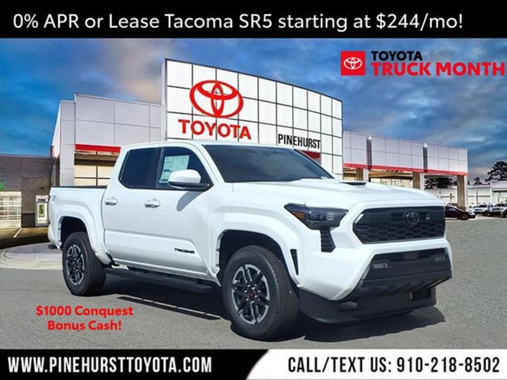 New 2025 Toyota Tacoma TRD Sport Truck Double Cab